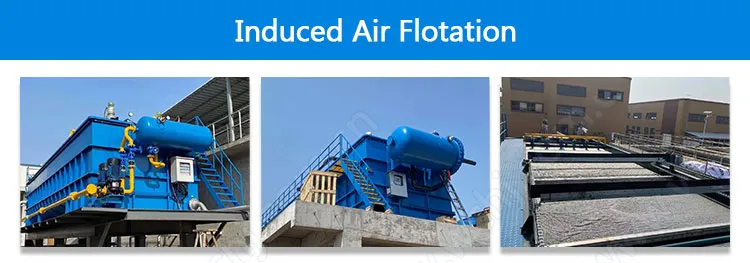 Induced air flotation